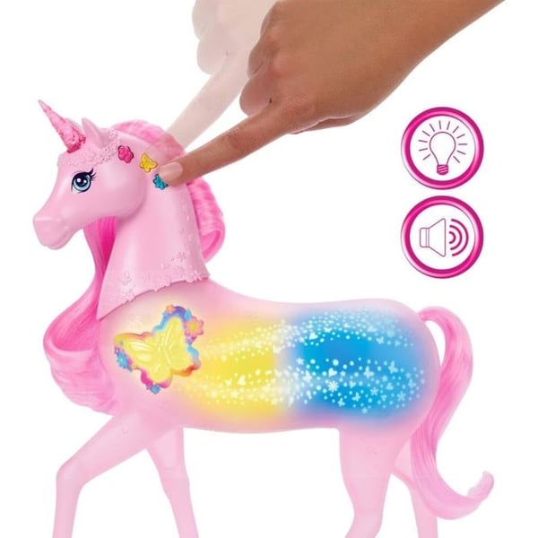 Yksisarvisen äänet - MATTEL - JCP78 - 20 ääniyhdistelmää - Mukautettavat valot - 3-10-vuotiaille lapsille