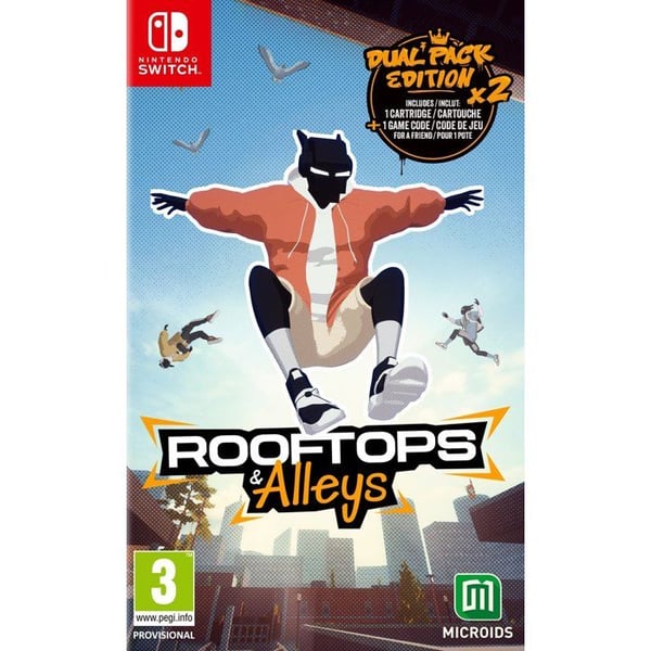 ROOFTOPS AND ALLEYS: The Parkour Game - Dual Pack Edition - Nintendo Switch-spel ROOFTOPS AND ALLEYS: The Parkour Game - Dual Pack Edition - Nintendo Switch-spel