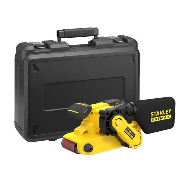 Båndsliber med ledning - 1010W - STANLEY FATMAX - FMEW204K-QS - slibemiddel 533 x 76 mm