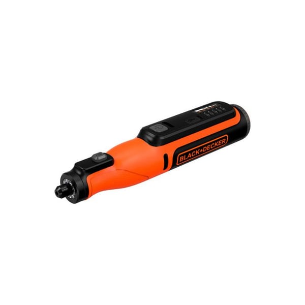 Black & Decker BCRT8IK-XJ 7,2V batteridrevet roterende multiværktøj - 53 tilbehør - 84410
