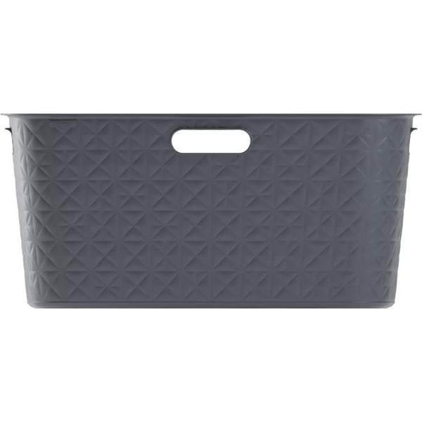 Pyykkikori - Curver - Softex - 45 L - Harmaa