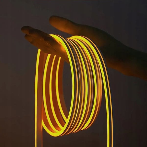 Vention Silikon Neon LED-remsa med IR-fjärrkontroll, USB 5V strömförsörjning, 2m
