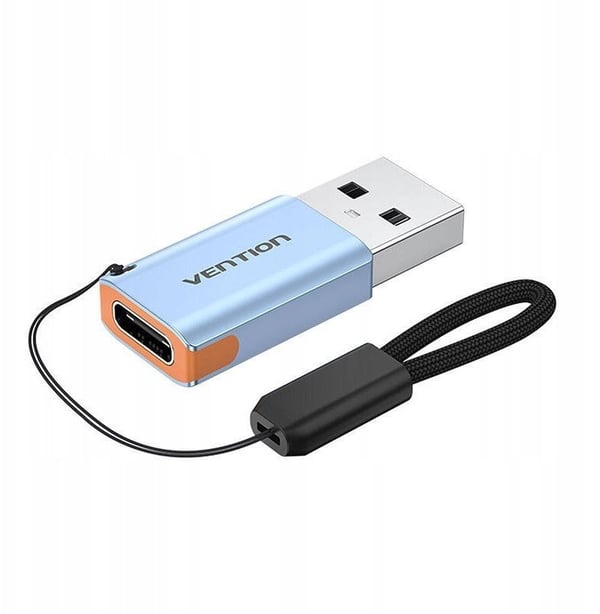 USB 3.1 Vention USB-A til USB-C adapter med aluminiumslegeringssnor