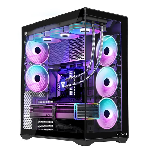 MODECOM Space XL -kotelo, Full Tower, NF, musta