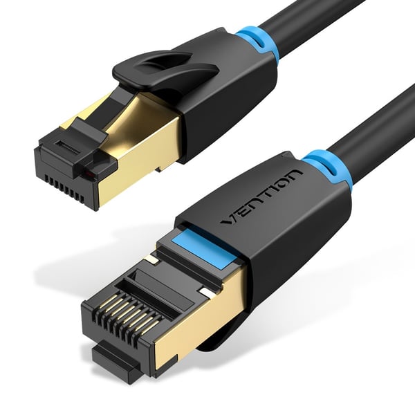 Vention Cat.8 SFTP-patchkabel 1M svart