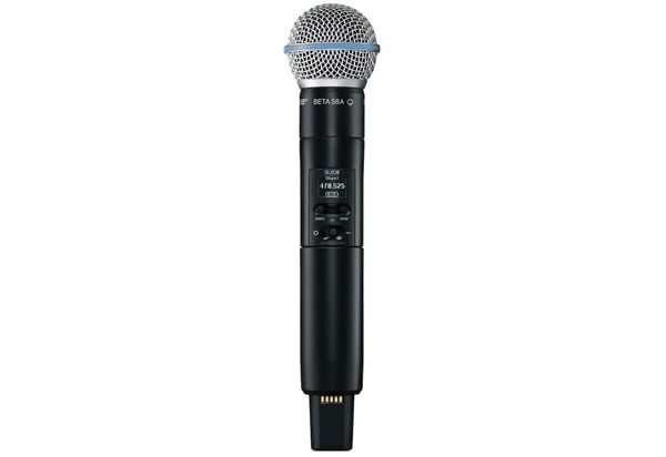 Shure SLXD2/B58=-G59 - Håndholdt sender med Beta58 mikrofon Shure SLXD2/B58=-G59 - Håndholdt sender med Beta58 mikrofon