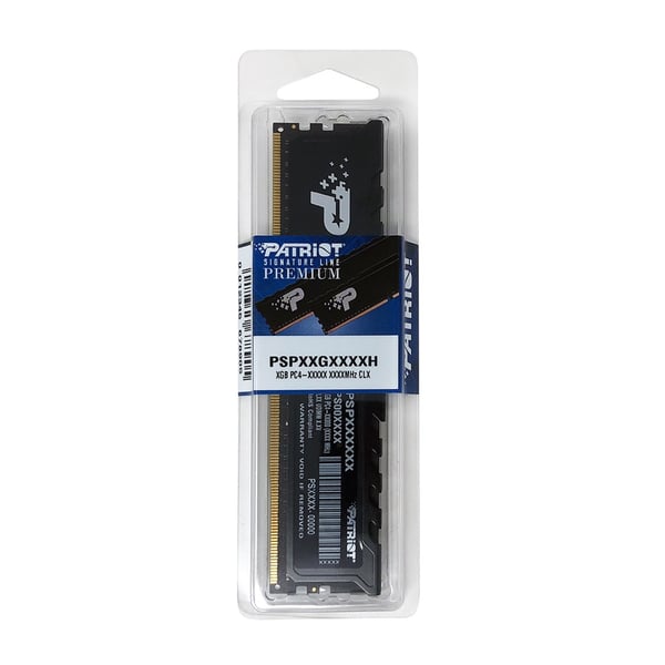 Patriot Premium Black DDR4 16GB 3200MHz CL22-radiator