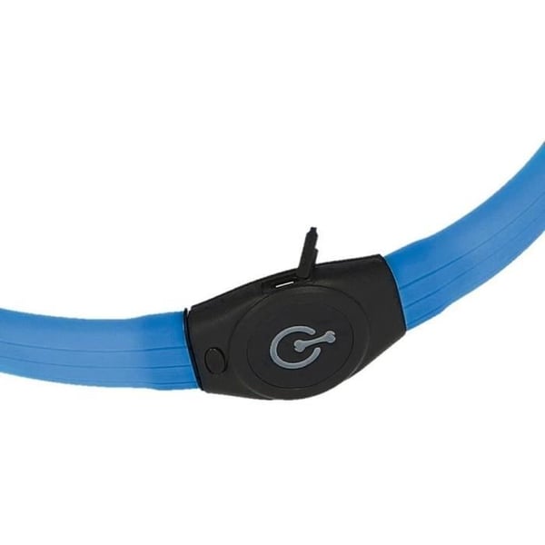 LED-halsband - KERBL - Maxi Safe - 65 cm - 10 mm - Blå