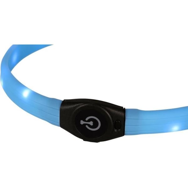 LED-halsband - KERBL - Maxi Safe - 65 cm - 10 mm - Blå