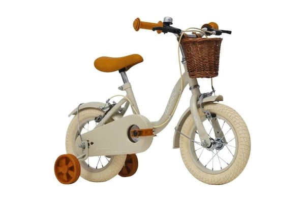 Huffy lastenpyörä 12" Vintage. Harmaa
