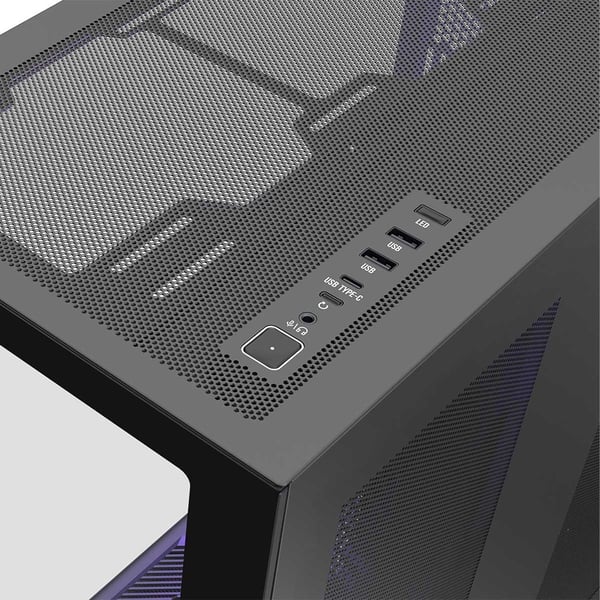MODECOM Space XL -kotelo, Full Tower, NF, musta