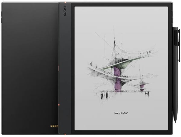 E-bok Onyx Boox Note Air 5 C 10,3" E-Ink Kaleido 3 64 GB Wi-Fi Grå