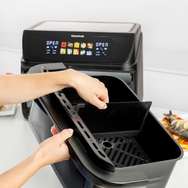 Fedtfri frituregryde med lang kurv og grill Taurus 973004000