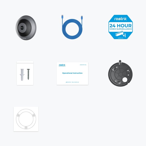 Reolink Fisheye-serien P520 inomhus-IP-kamera
