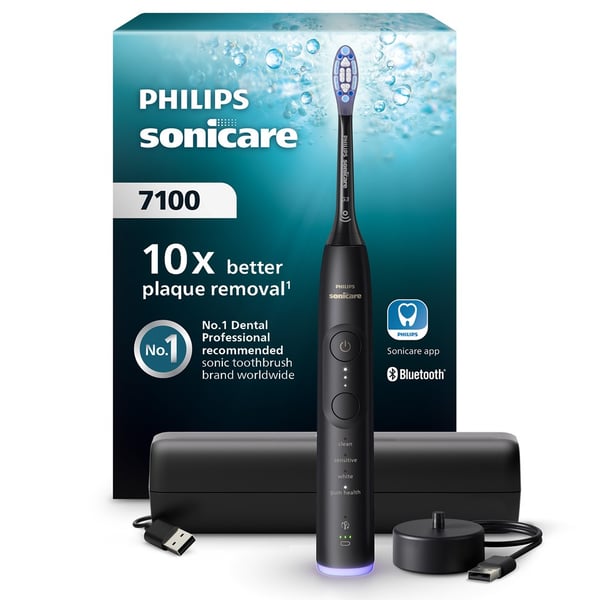 Philips Sonicare 7100-serien Serie 7100 HX7421/01 Genopladelig sonisk elektrisk tandbørste