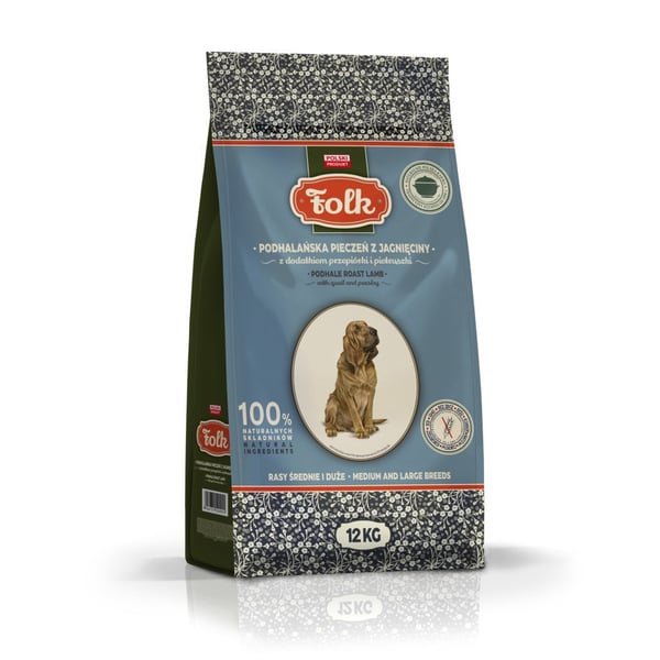 FOLK Podhale stegt lam med vagtel og persille 12 kg FOLK Podhale stegt lam med vagtel og persille 12 kg