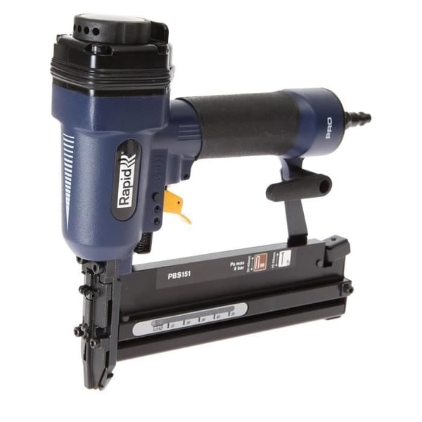 RAPID PRO PBS151 pneumaattinen nitoja/naulain - 90 mm:n niiteille, joiden paksuus on 20–40 mm, ja 8 mm:n päänauhoille, joiden paksuus on 15–50 mm