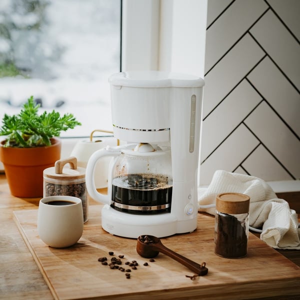 ADLER AD 4383w droppkaffebryggare vit