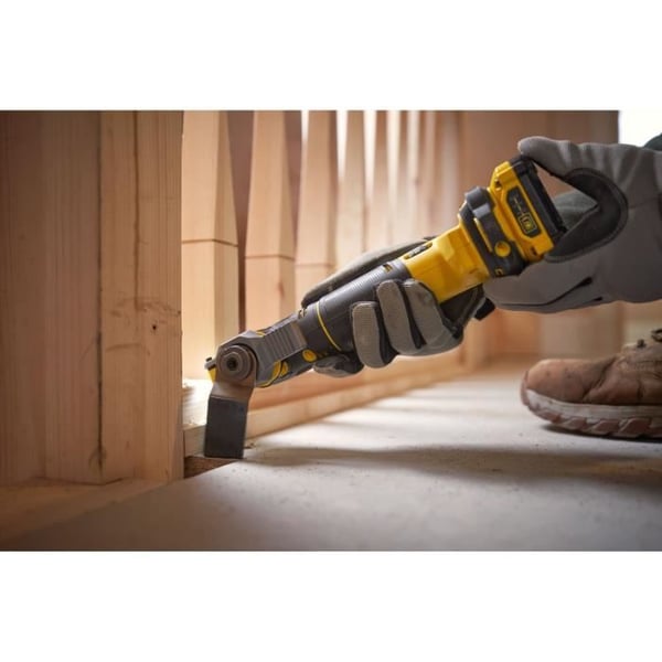 Batteridrevet oscillerende værktøj - 18V - STANLEY FATMAX - SFMCE500B-XJ - LED-lys - Batteri medfølger ikke