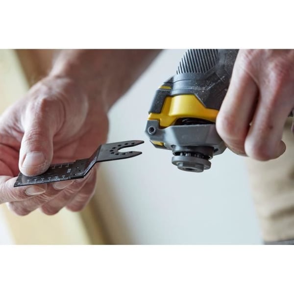 Batteridrevet oscillerende værktøj - 18V - STANLEY FATMAX - SFMCE500B-XJ - LED-lys - Batteri medfølger ikke