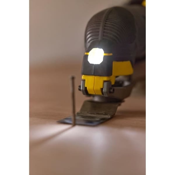 Batteridrevet oscillerende værktøj - 18V - STANLEY FATMAX - SFMCE500B-XJ - LED-lys - Batteri medfølger ikke
