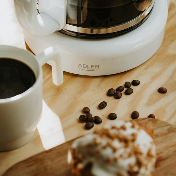 ADLER AD 4383w droppkaffebryggare vit