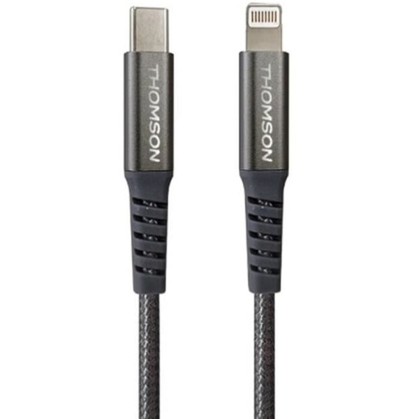 THOMSON Lataus- ja datakaapeli - USB-C - Lightning 5A - 1.5 m