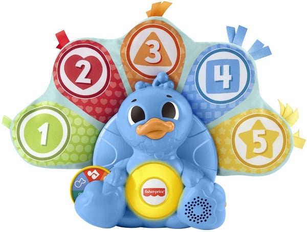 Fisher-Price Linkimals Tæl og Farve Påfugl - Pædagogisk Legetøj