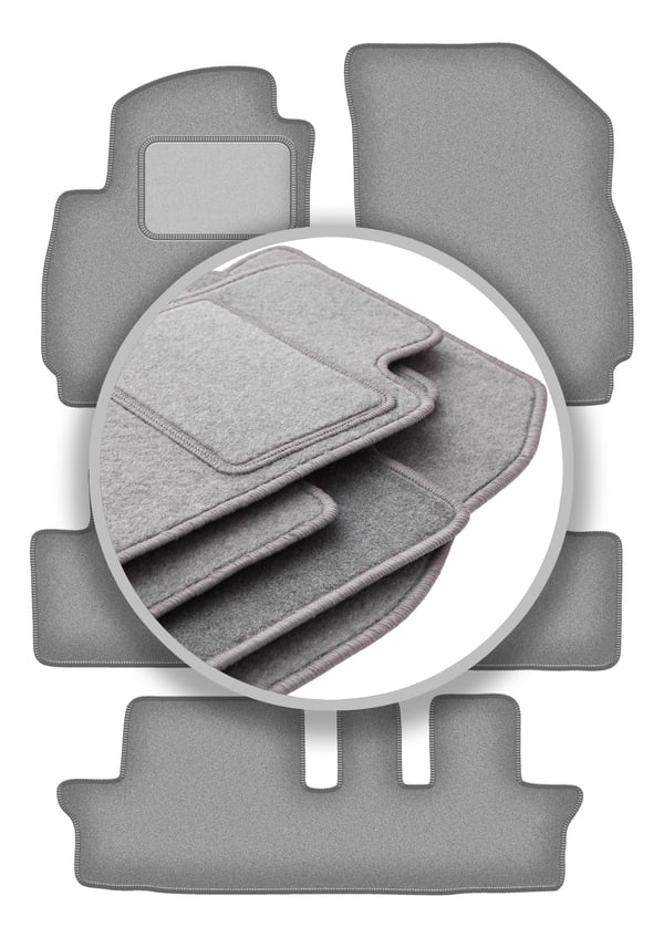 Harmaat auton matot: CHEVROLET Orlando I 7-paikkainen (2011-2015) Harmaat auton matot: CHEVROLET Orlando I 7-paikkainen (2011-2015)