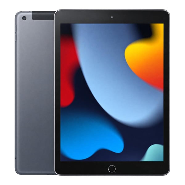 Apple iPad 10,2 9:e gen (2021) Space Gray 64 GB Wifi Klass A (Refurbished)