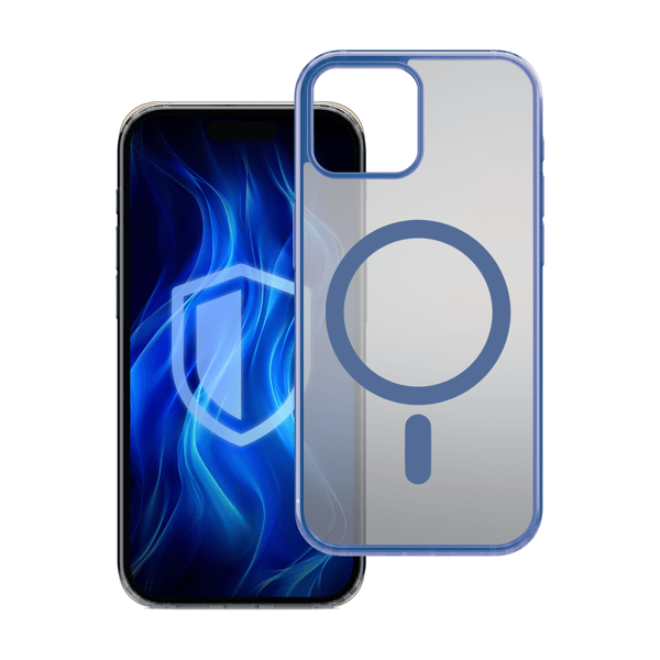 Apple iPhone 14 Plus 3mk Frosty MagCase blå