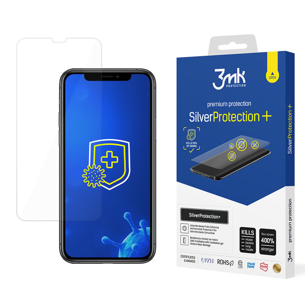 Apple iPhone 11 Pro hopeansuojauksella SilverProtection+