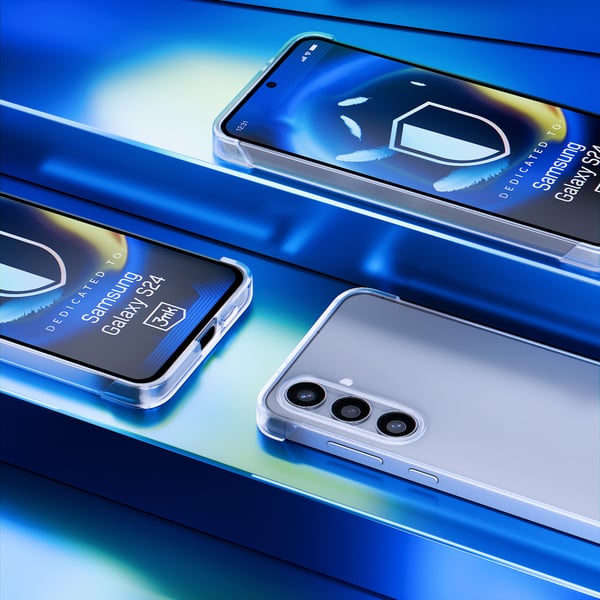 Samsung Galaxy S24 3mk Just20g genomskinligt skyddskal
