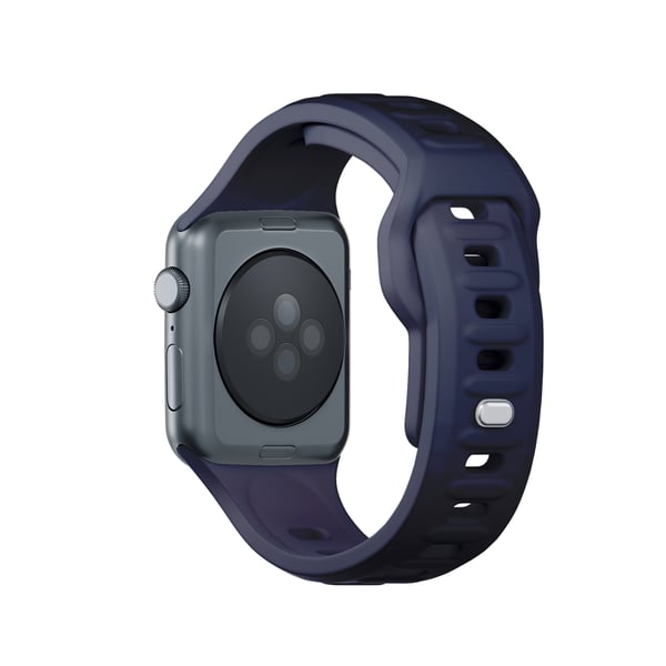 3mk Silicone Watch Strap till Apple 38/40/41/42 mm grå