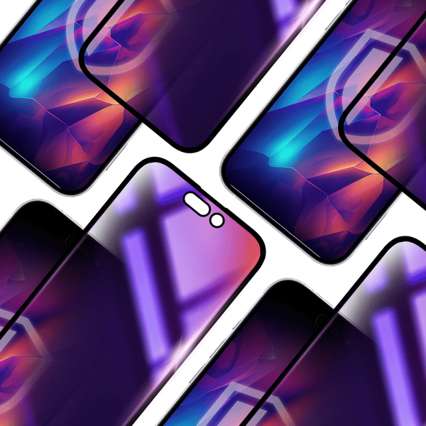 Apple iPhone 16 Plus - 3mk Rainbow Privacy näytönsuoja