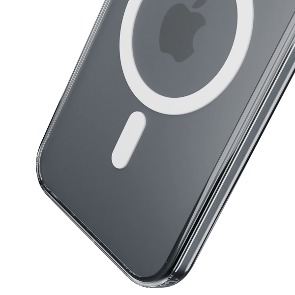 Apple iPhone 15 Pro valkoinen silikonikotelo 3mk Frosty MagCase