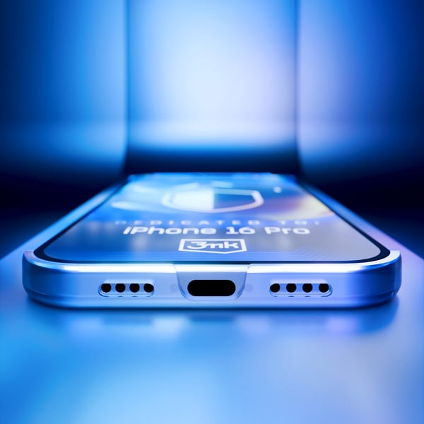 Apple iPhone 16 Pro skyddskal 3mk Just20g genomskinlig