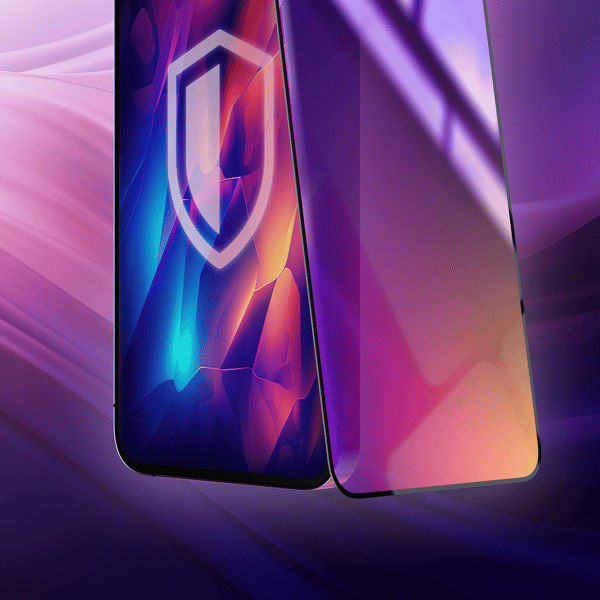 Apple iPhone 16E skärmskydd 3mk Rainbow Privacy