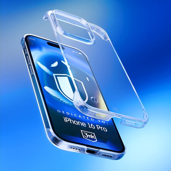 Apple iPhone 16 Pro skyddskal 3mk Just20g genomskinlig