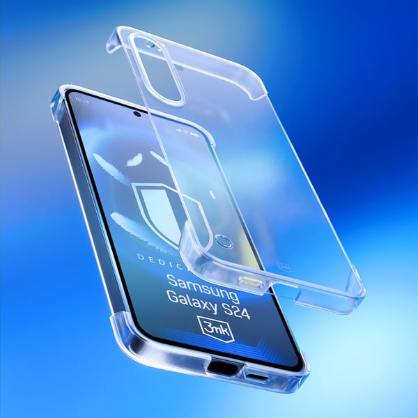 Samsung Galaxy S24 3mk Just20g genomskinligt skyddskal