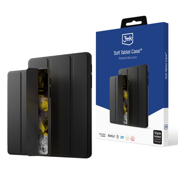 Apple iPad 10,9" 10 gen och 11" 11 gen mjukt skyddfodral upp till 12"