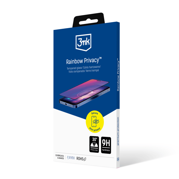 Apple iPhone 16 Plus - 3mk Rainbow Privacy näytönsuoja