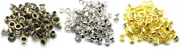 Niitit scrapbooking-paperille pihdeille - 100 kpl