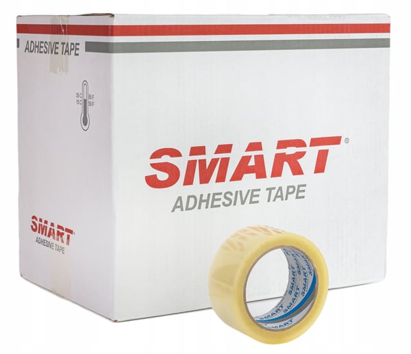 Smart transparent akrylpackningstejp 48/50 år