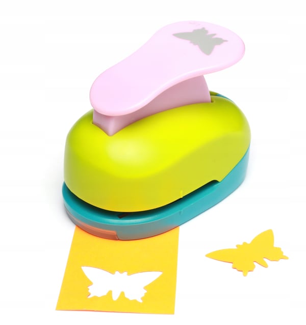 Paperiaskartelureikäleikkuri 3,8 cm 38 mm Perhonen