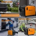 Sunster 8KW Dieselvärmare Luftvärmare 12/24V & 230V med Start/Stop, Ventilationsfunktion, Bluetooth & fjärrkontroll – Webasto