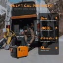 Sunster 8KW Dieselvarmer Luftvarmer 12/24V & 230V med Start/Stop, Ventilationsfunktion, Bluetooth & fjernbetjening – Webasto