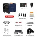Sunster 8KW Dieselvärmare 230V, 12V/24V, med Bluetooth-anslutning, LCD och fjärrkontroll, Effektiv Värme, Låg Ljudnivå, WEBASTO