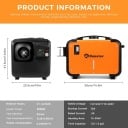 Sunster 8KW Dieselvarmer Luftvarmer 12/24V & 230V med Start/Stop, Ventilationsfunktion, Bluetooth & fjernbetjening – Webasto
