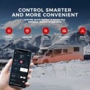 Sunster 8KW Dieselvärmare 230V, 12V/24V, med Bluetooth-anslutning, LCD och fjärrkontroll, Effektiv Värme, Låg Ljudnivå, WEBASTO